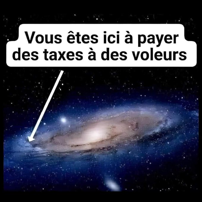 Vous êtes ici à payer des taxes,impôts,à des mafieux